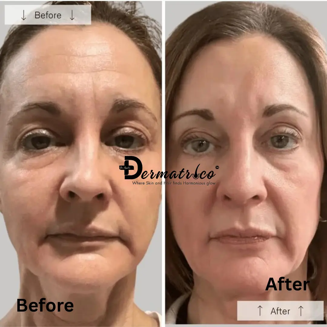 anti-aging-treatment Before And After Done By Dr. Syed