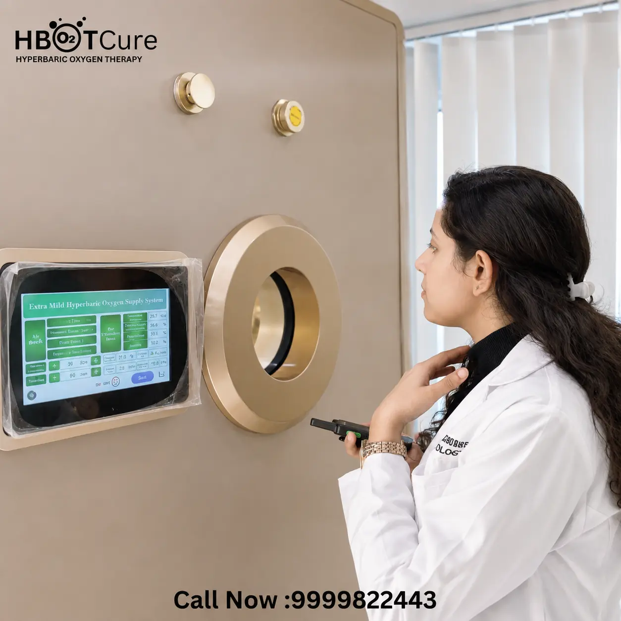 hbot for skin cancer treatment with doctor