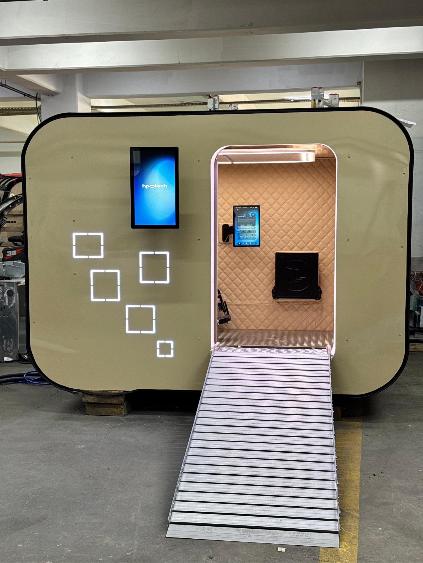 Inside Hyperbaric Chamber